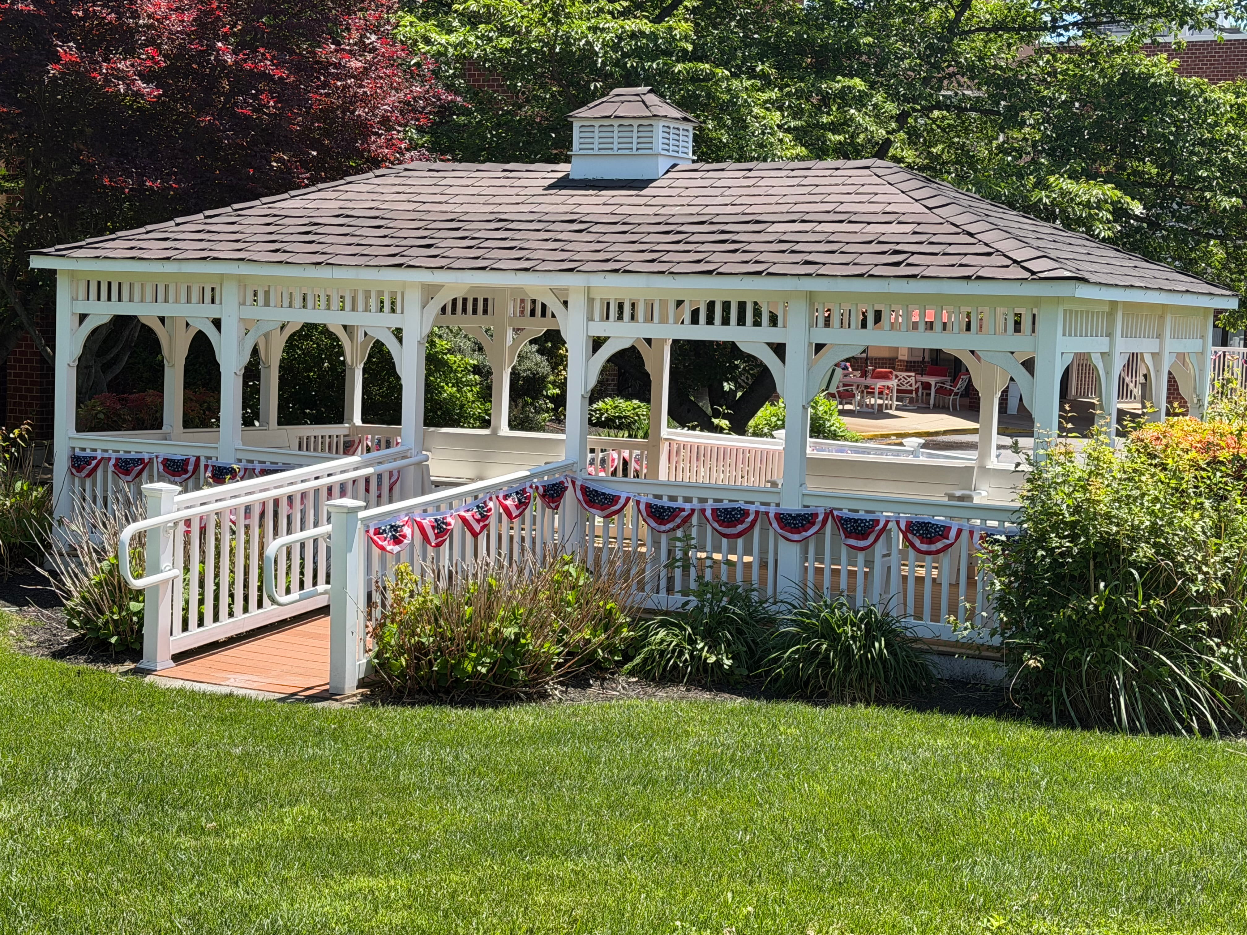 Spring Village gazebo